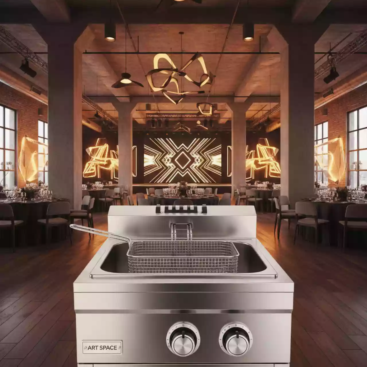 Аренда Фритюрница Viatto EF 6L в гранд-отеле «Жемчужина» — ART SPACE