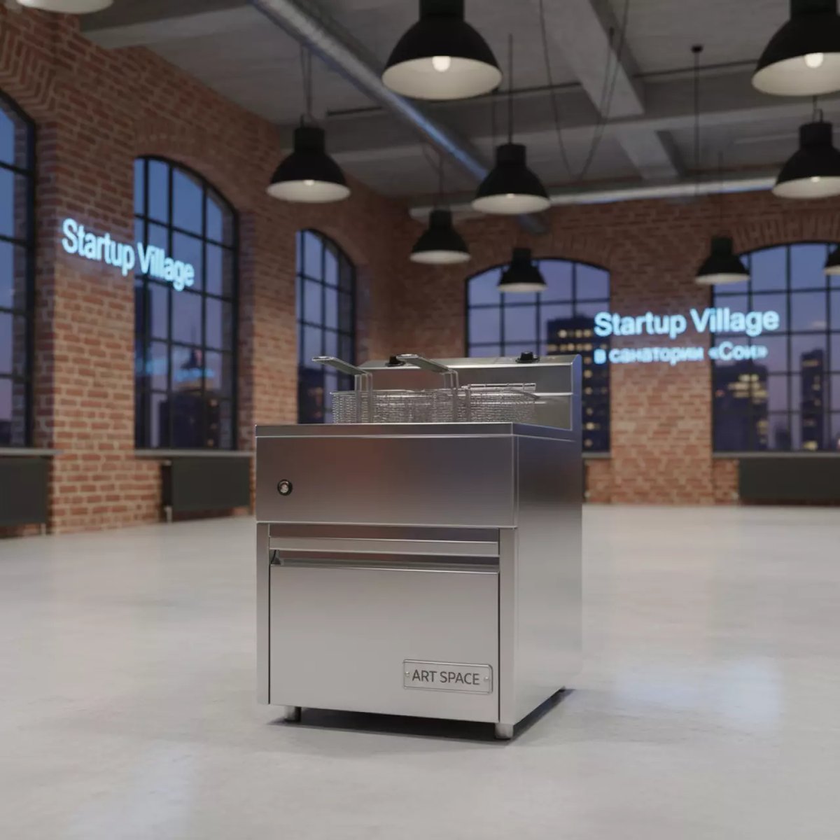 Аренда Фритюрницы Foodatlas DF в санатории «Сочи» — ART SPACE