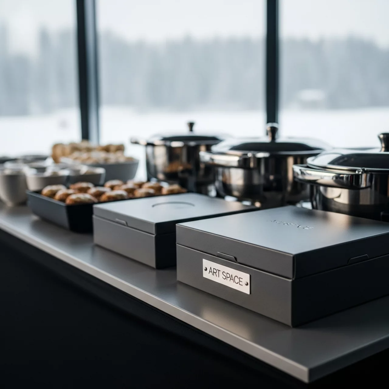 Аренда Фуршет бокс мини комплект № 1 в санатории «Заполярье» — ART SPACE