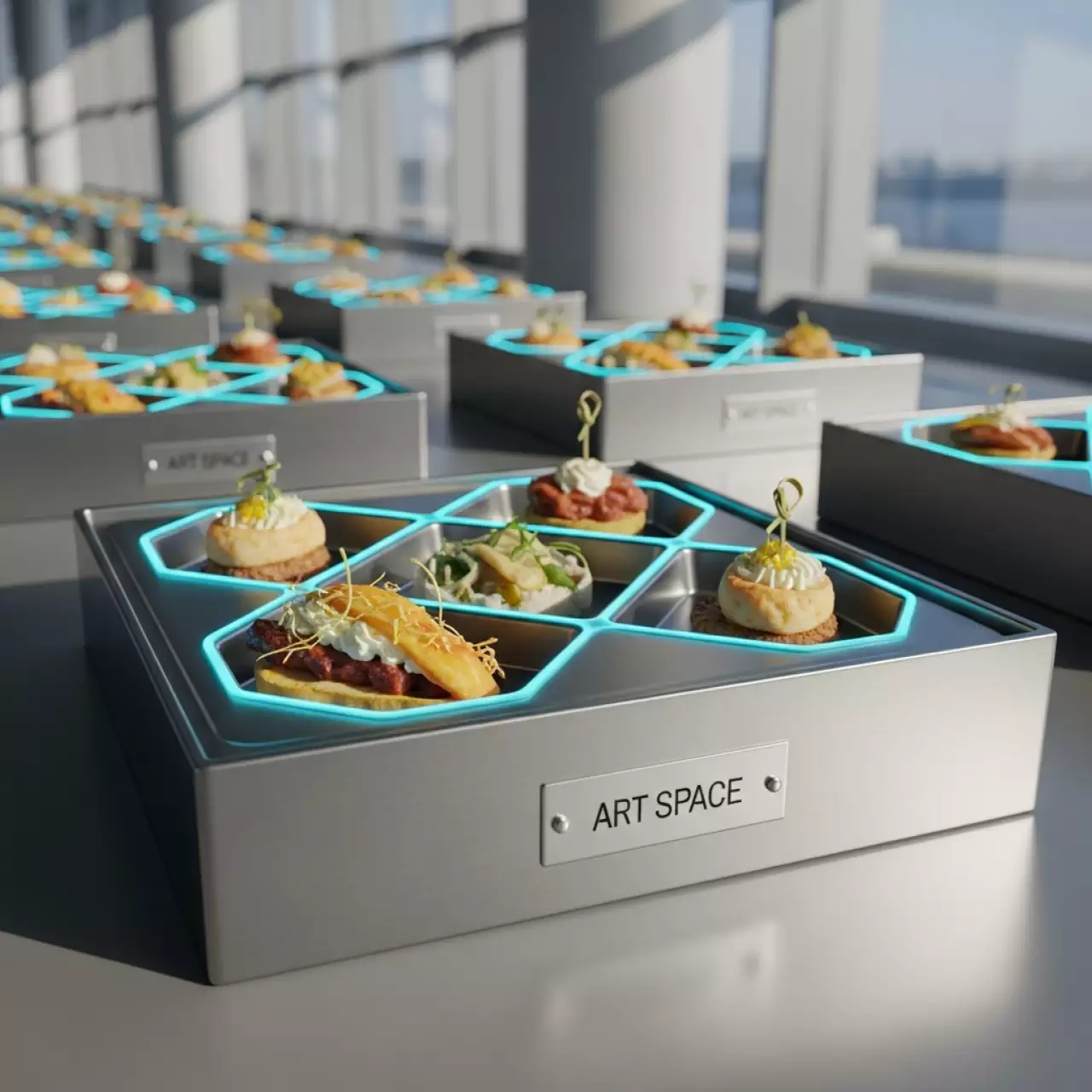 Аренда Фуршет бокс мини комплект № 3 в Bridge Resort — ART SPACE