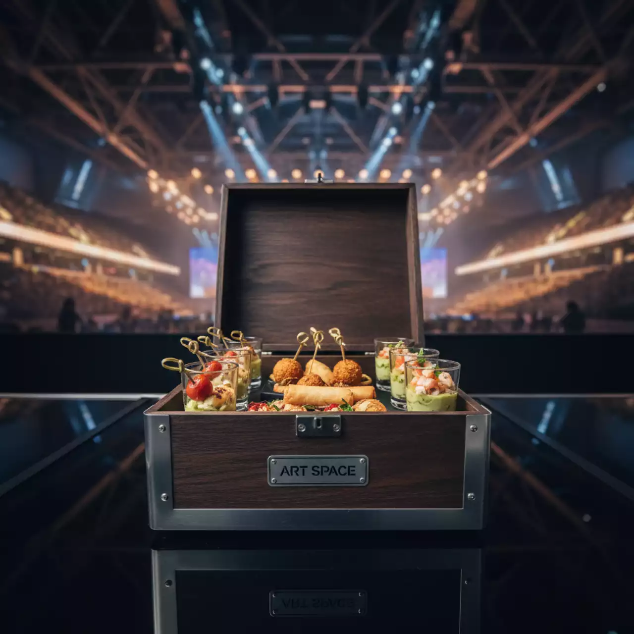 Аренда Фуршет бокс S комплект № 2 в Сириус Арене — ART SPACE