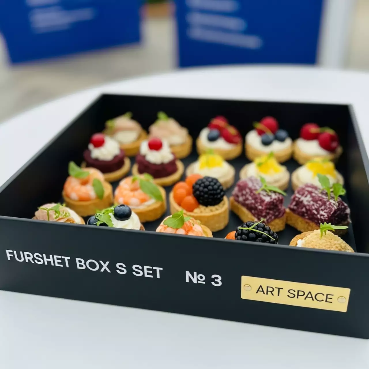 Аренда Фуршет бокс S комплект № 3 в санатории «Октябрьский» — ART SPACE