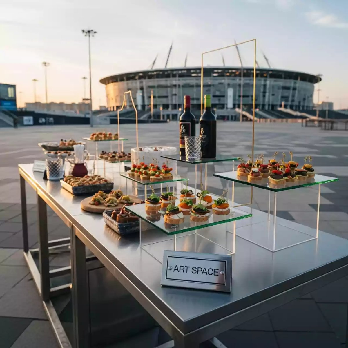 Аренда Фуршет и велком на Медальной площади — ART SPACE