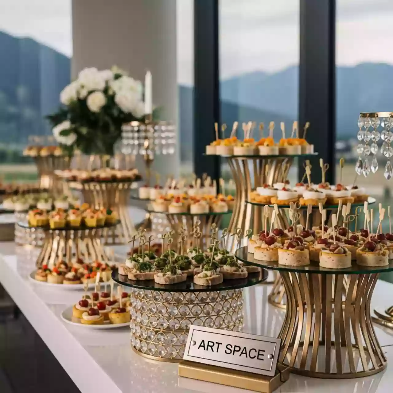 Аренда Фуршет свадебный в Green Flow Hotel — ART SPACE