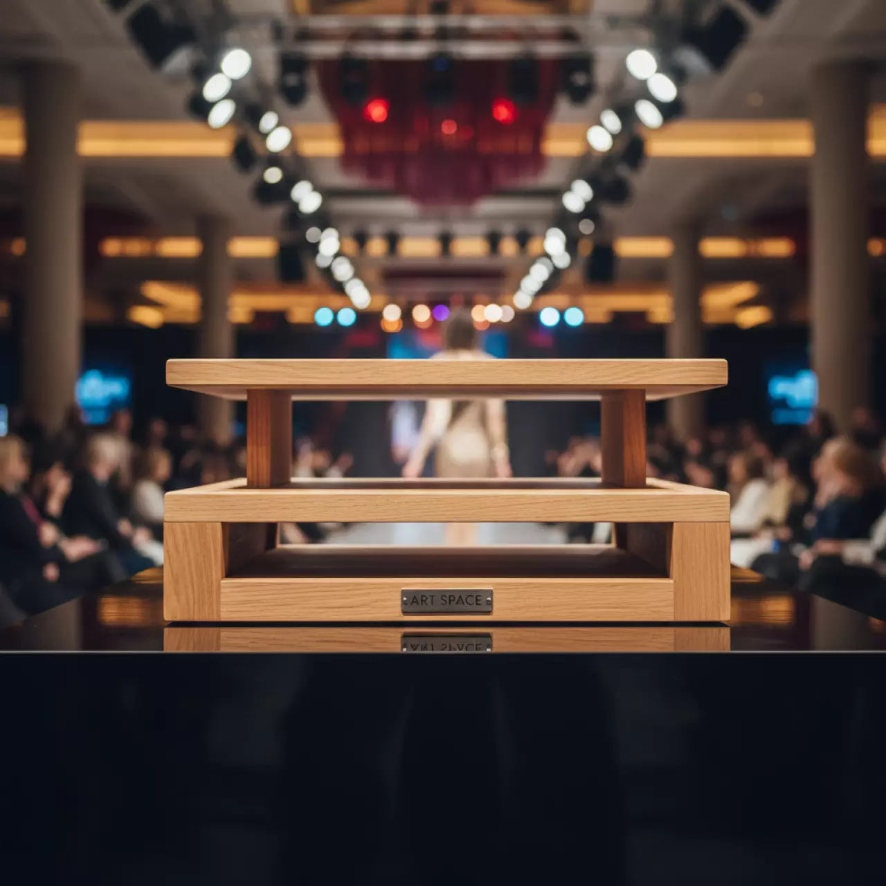 Аренда Фуршетная система двухъярусная дерево в казино «Сочи» — ART SPACE