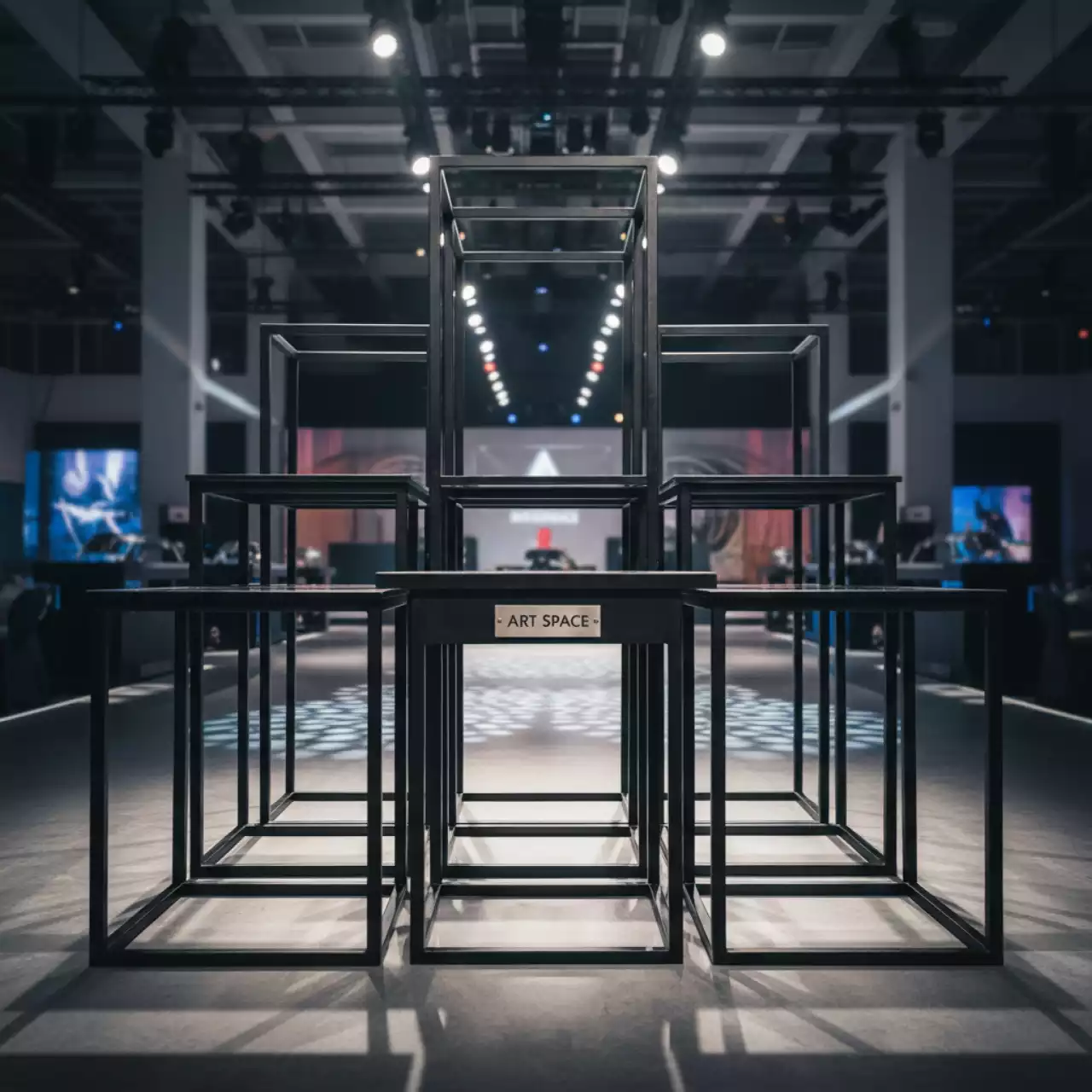 Аренда Фуршетная система Zeiher Skyline Black комплект в комплексе «Дагомыс» — ART SPACE