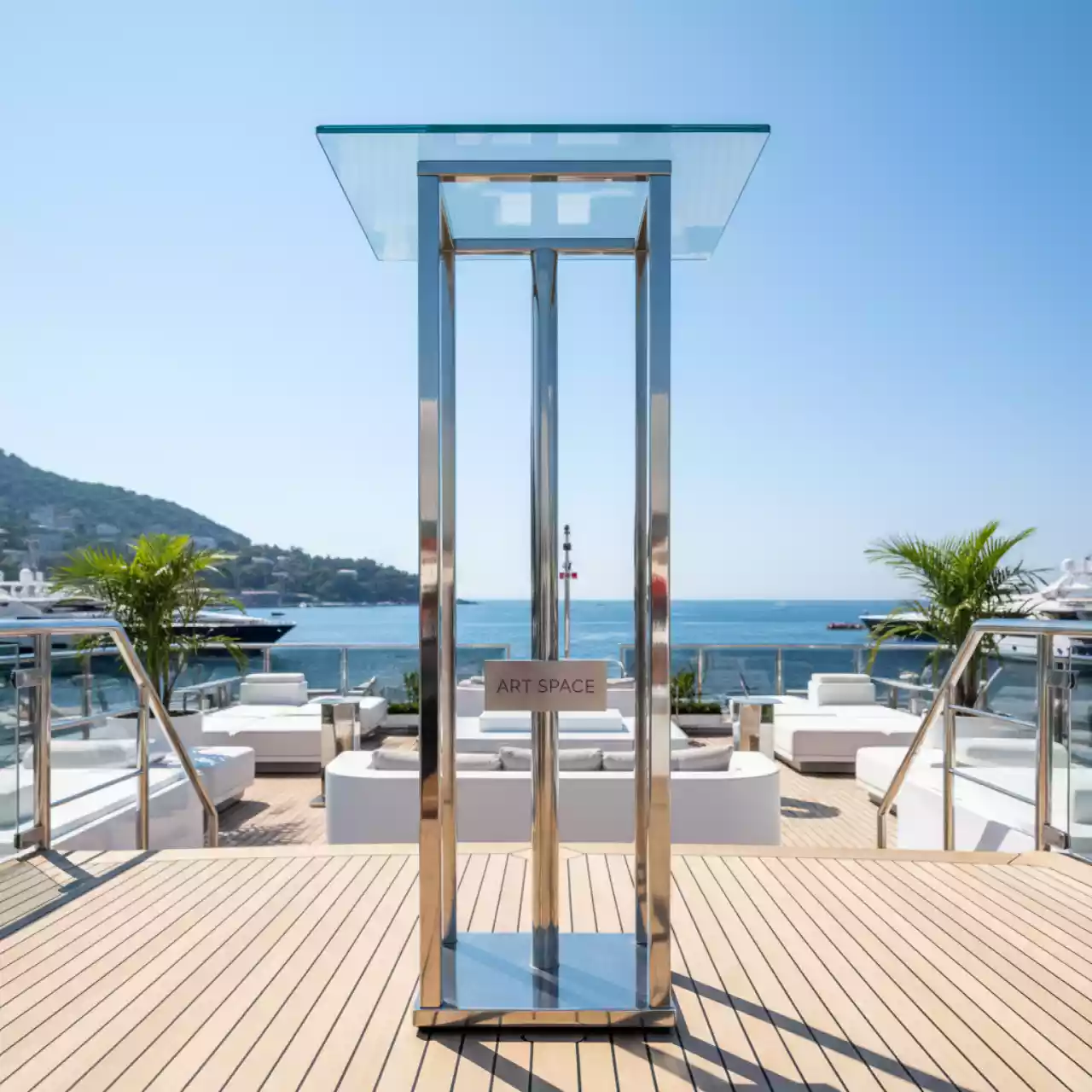 Аренда Фуршетная система Zeiher Skyline элемент на VIP теплоходе (Морпорт Сочи) — ART SPACE