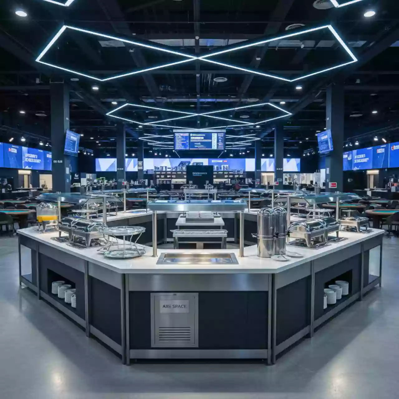 Аренда Фуршетная система Zieher Skyline M в Ледовом дворце «Айсберг» — ART SPACE