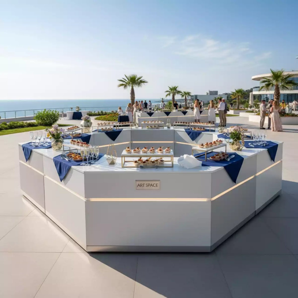 Аренда Фуршетная система Zieher в санатории «Октябрьский» — ART SPACE