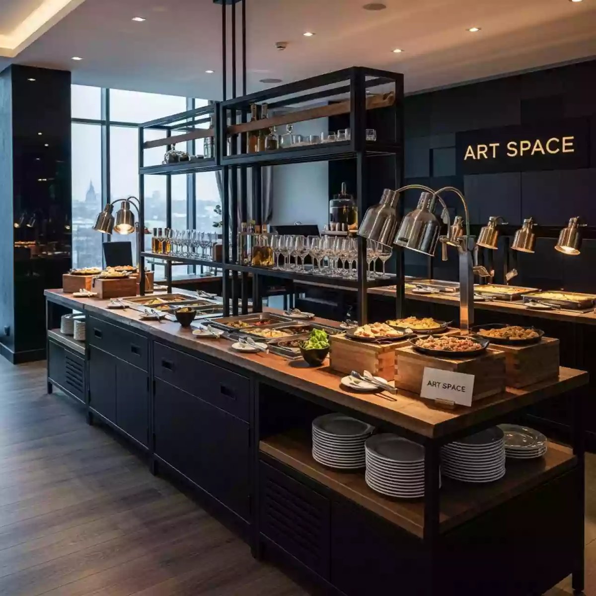 Аренда Фуршетные системы в отеле «Звездный» — ART SPACE