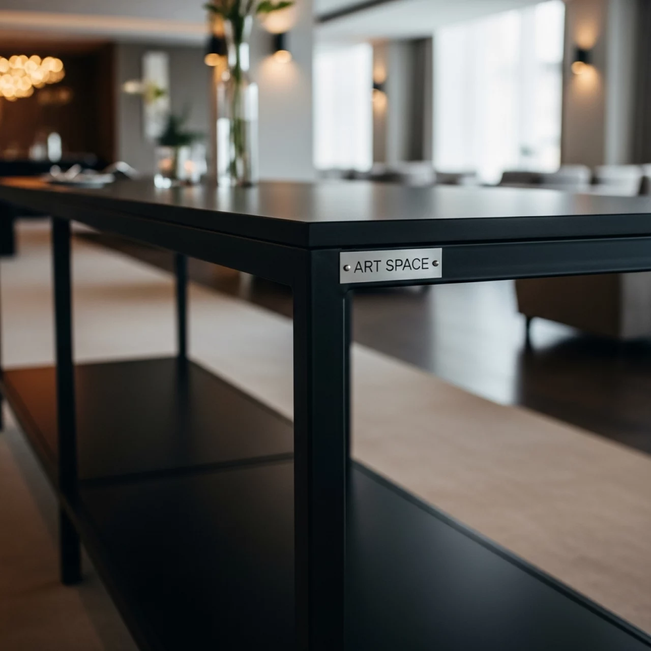 Аренда Фуршетный стол Brooklyn Black черный в Rodina Grand Hotel & SPA — ART SPACE