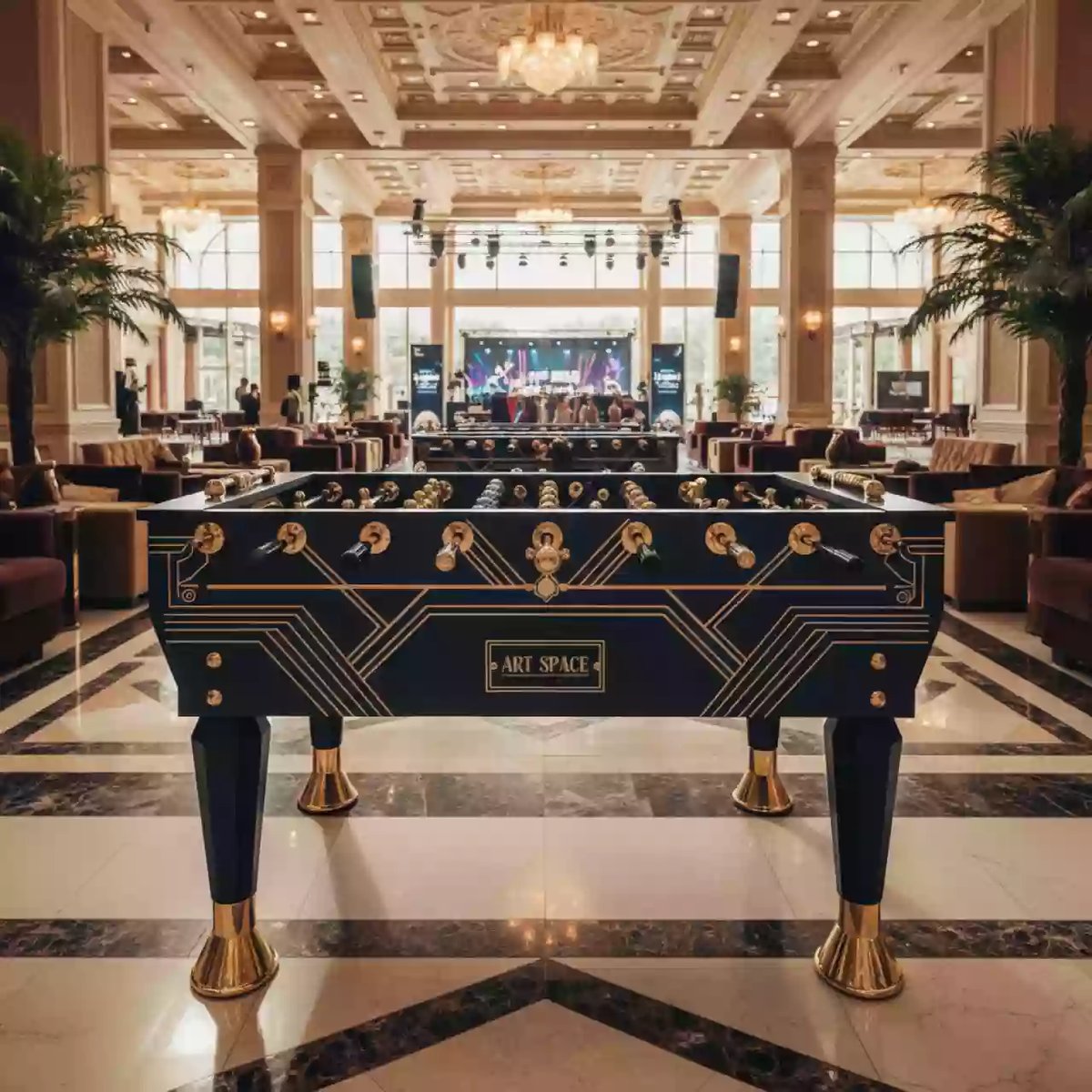 Аренда Футбол кикер армейский в казино «Сочи» — ART SPACE