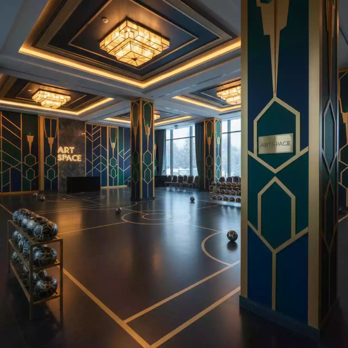 Аренда Футбольные вышибалы в Grand Karat Sochi — ART SPACE