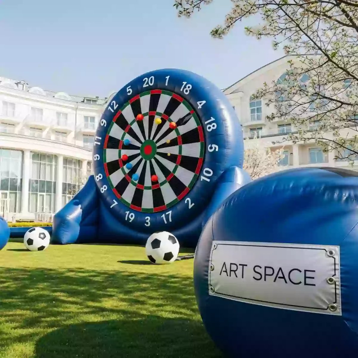 Аренда Футбольный дартс гигантский в санатории «Октябрьский» — ART SPACE