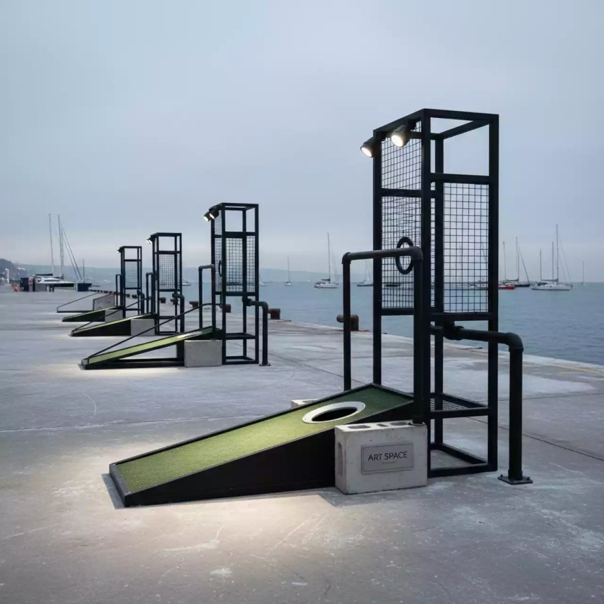 Аренда Футбольный гольф на парусной регате (Сочи) — ART SPACE