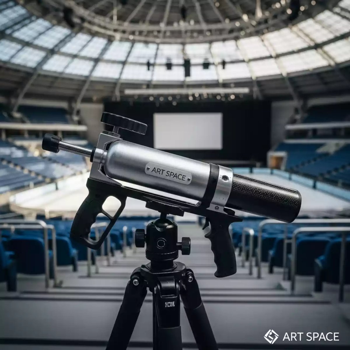 Аренда Футболкомет Launcher CO2 в Ледовом дворце «Айсберг» — ART SPACE