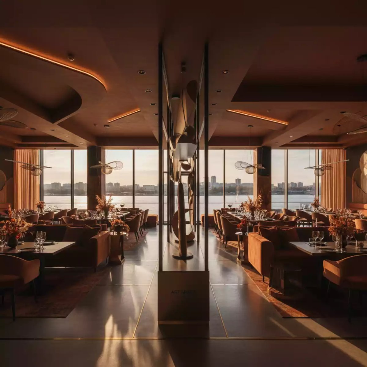 Аренда Галактика в ресторане «Паруса» — ART SPACE