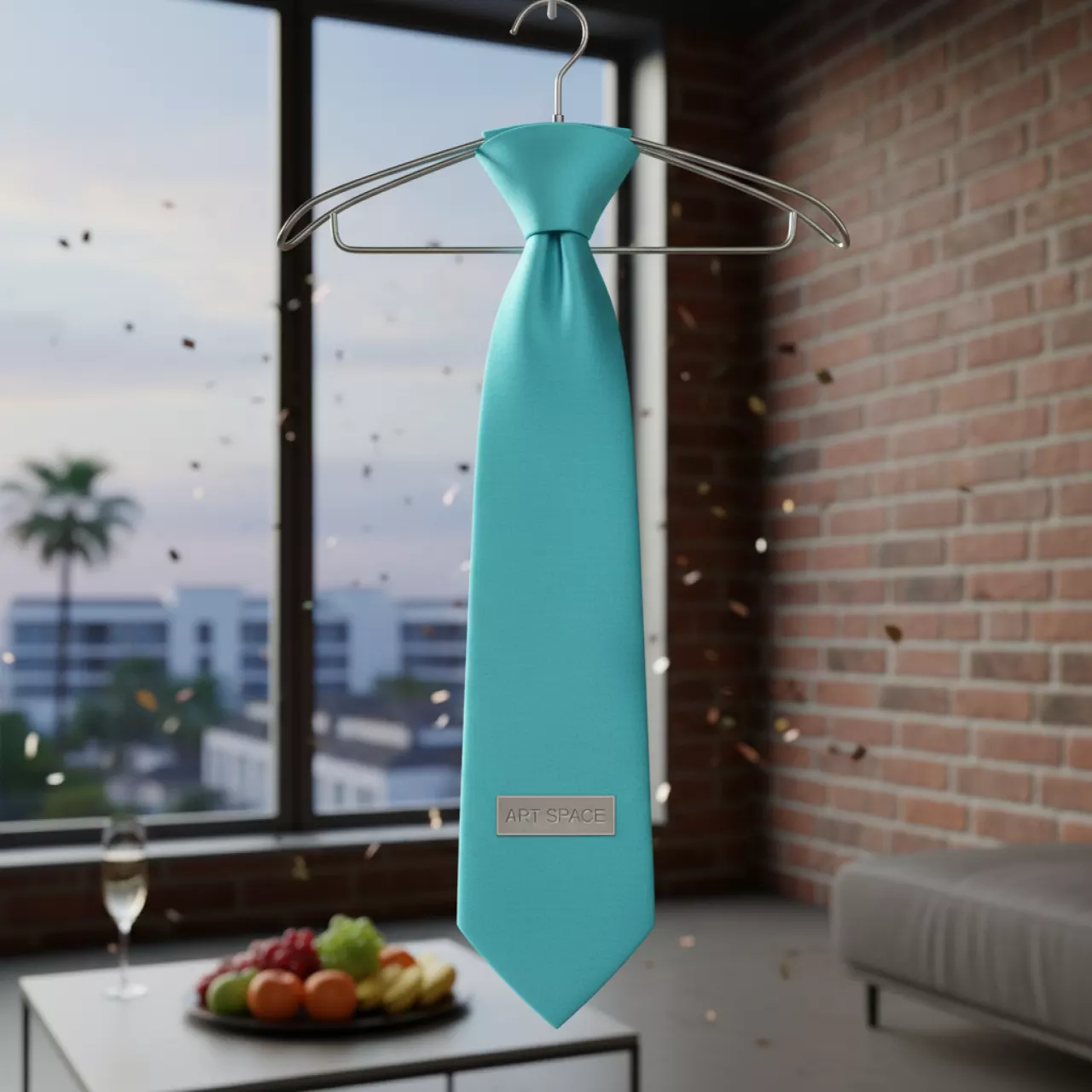 Аренда Галстук бирюзовый в комплексе Sea Galaxy — ART SPACE