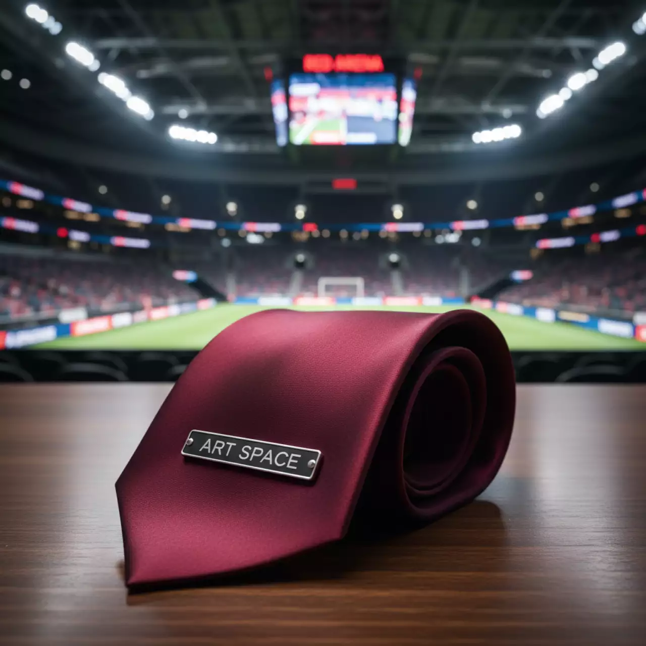 Аренда Галстук официанта бордовый в Red Arena — ART SPACE