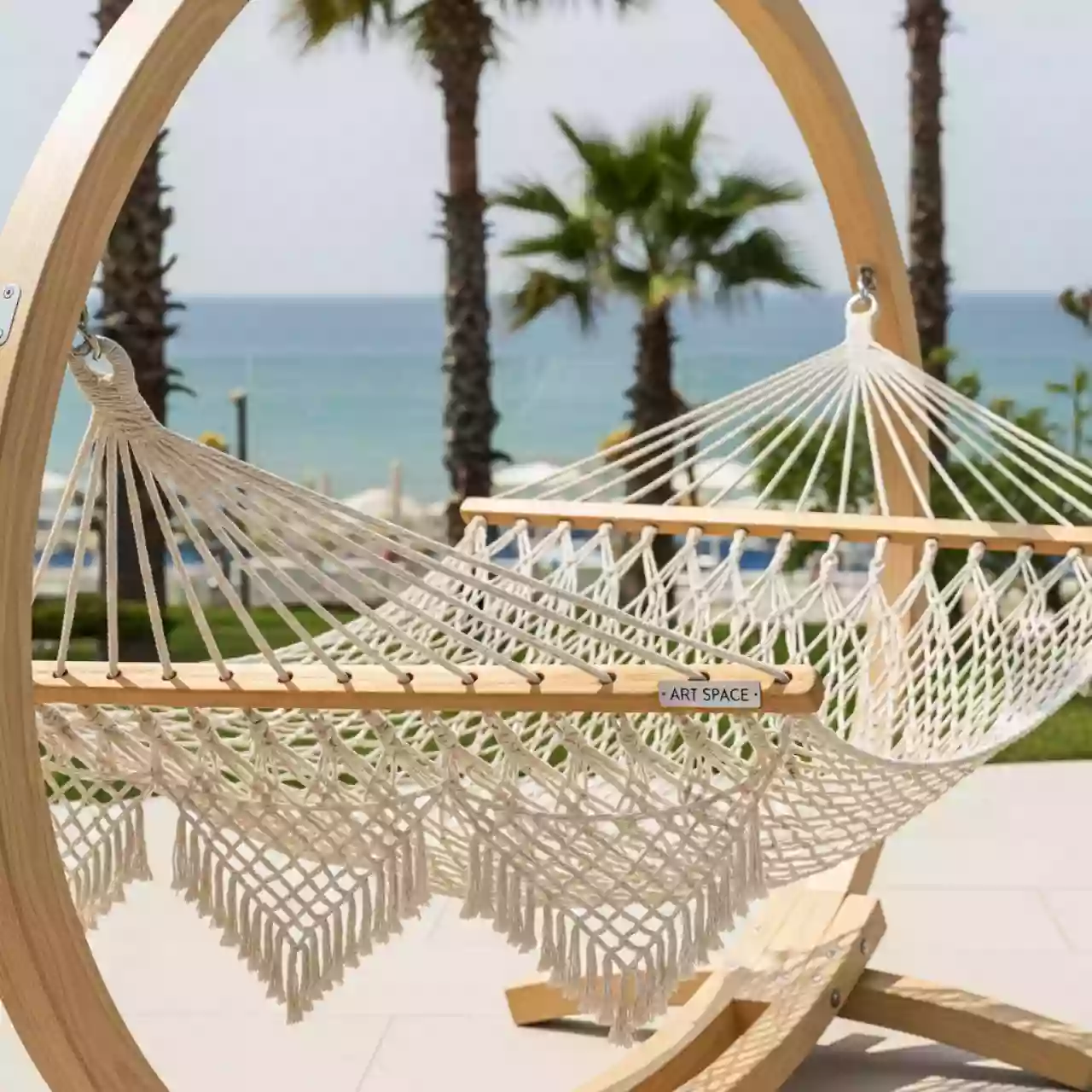 Аренда Гамак деревянный плетеный Patio в City Park Hotel Sochi — ART SPACE