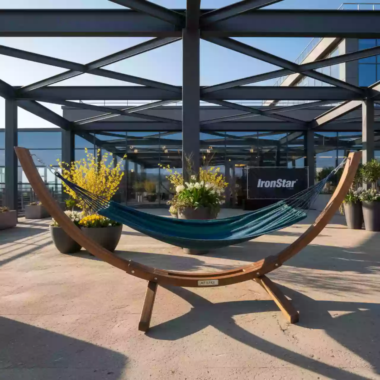 Аренда Гамак плетеный деревянный Gondol в санатории «Заполярье» — ART SPACE