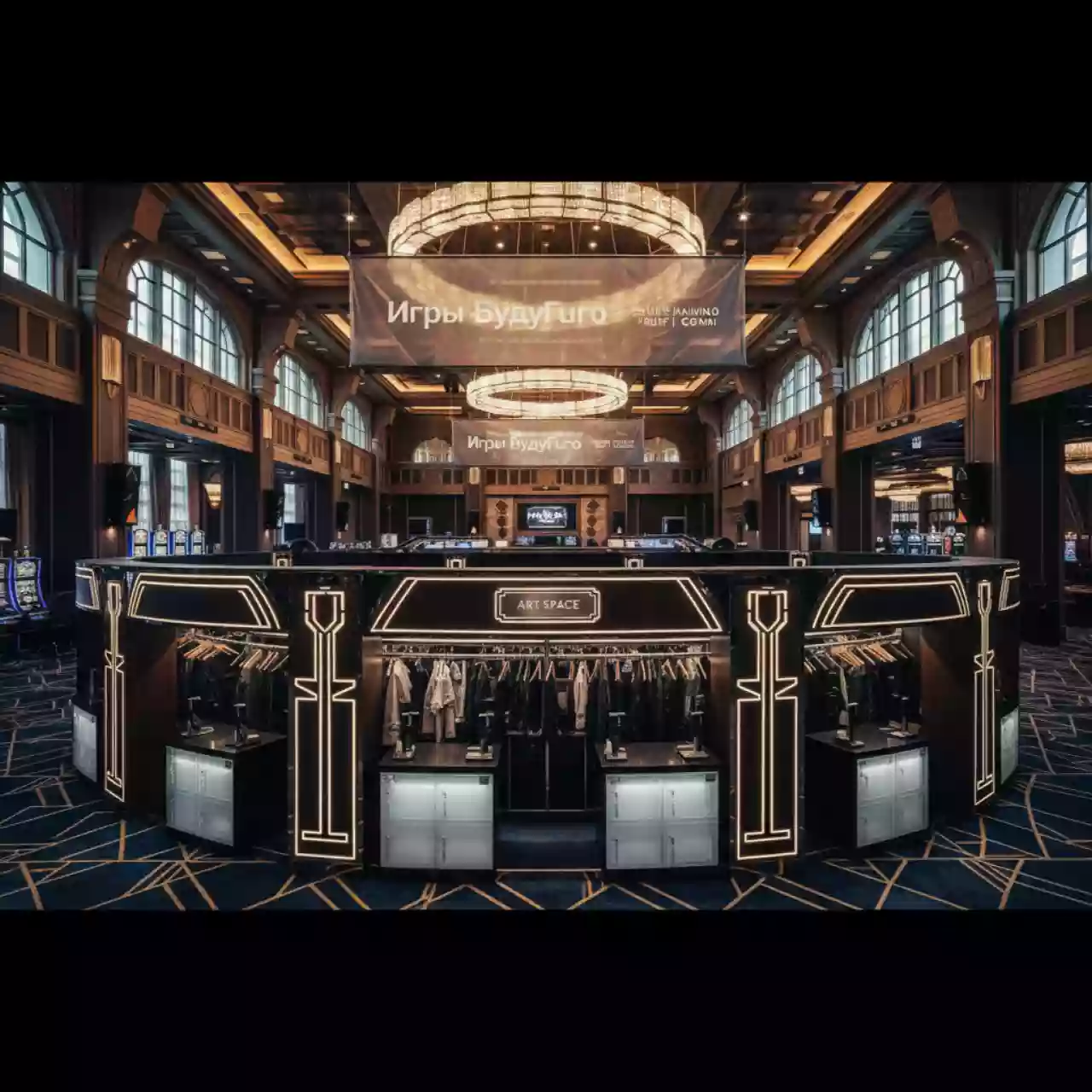 Аренда Гардероб 1001 3000 мест в казино «Сочи» — ART SPACE