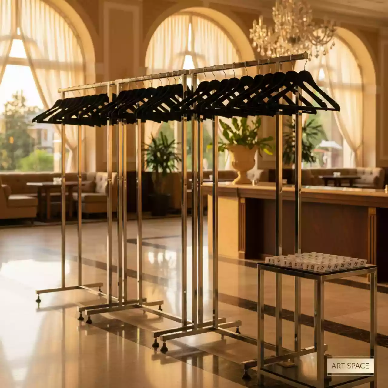 Аренда Гардероб выездной бюджетный в отеле Radisson Lazurnaya — ART SPACE