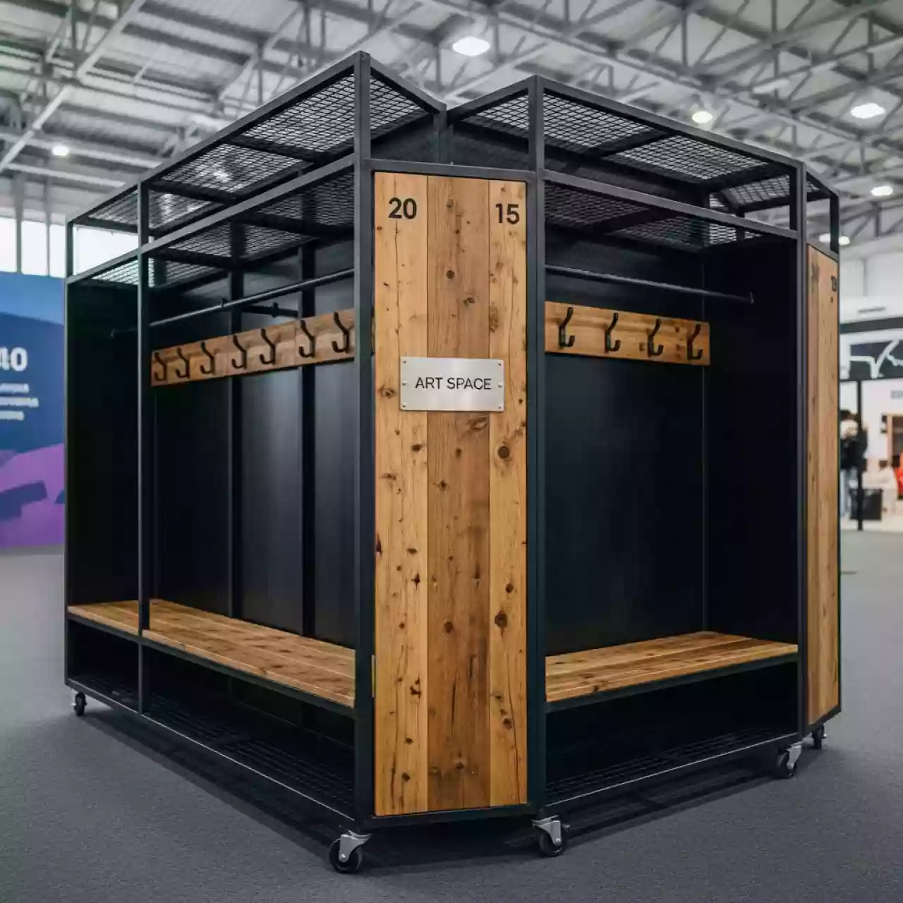 Аренда Гардероба до 150 мест в ледовом дворце «Роза Хутор» — ART SPACE