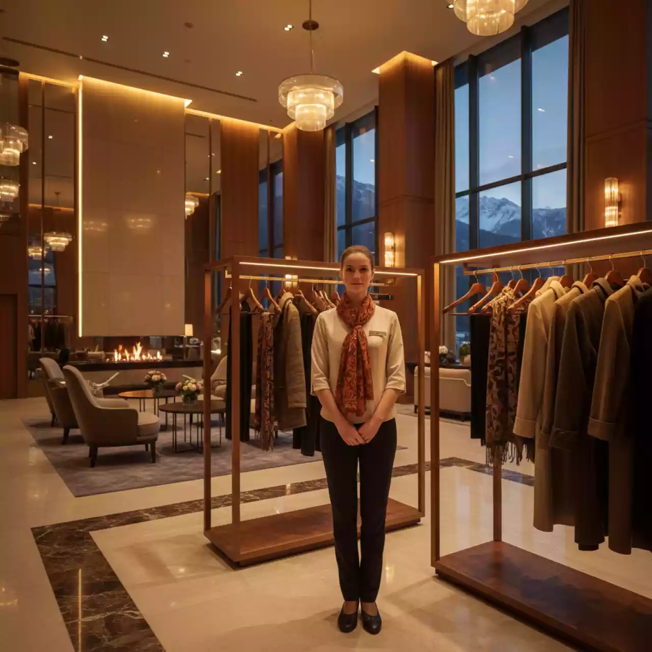 Аренда Гардеробщик в Sochi Marriott Krasnaya Polyana — ART SPACE