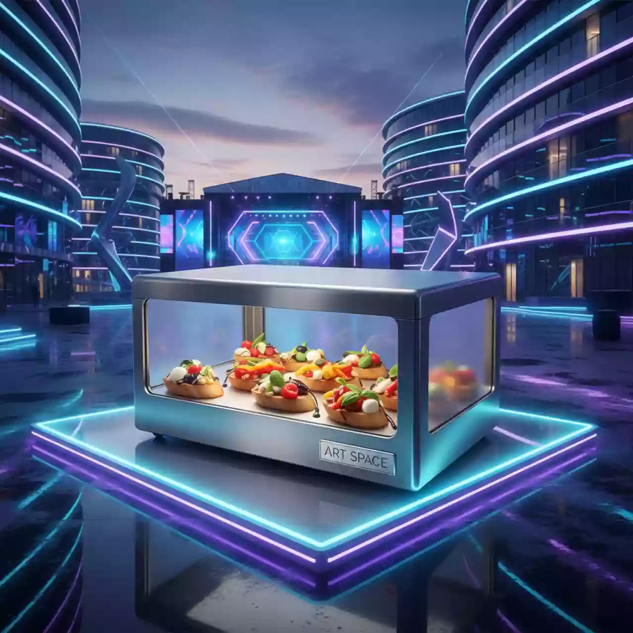 Аренда Гастробокс брускетты № 4 в комплексе Sea Galaxy — ART SPACE