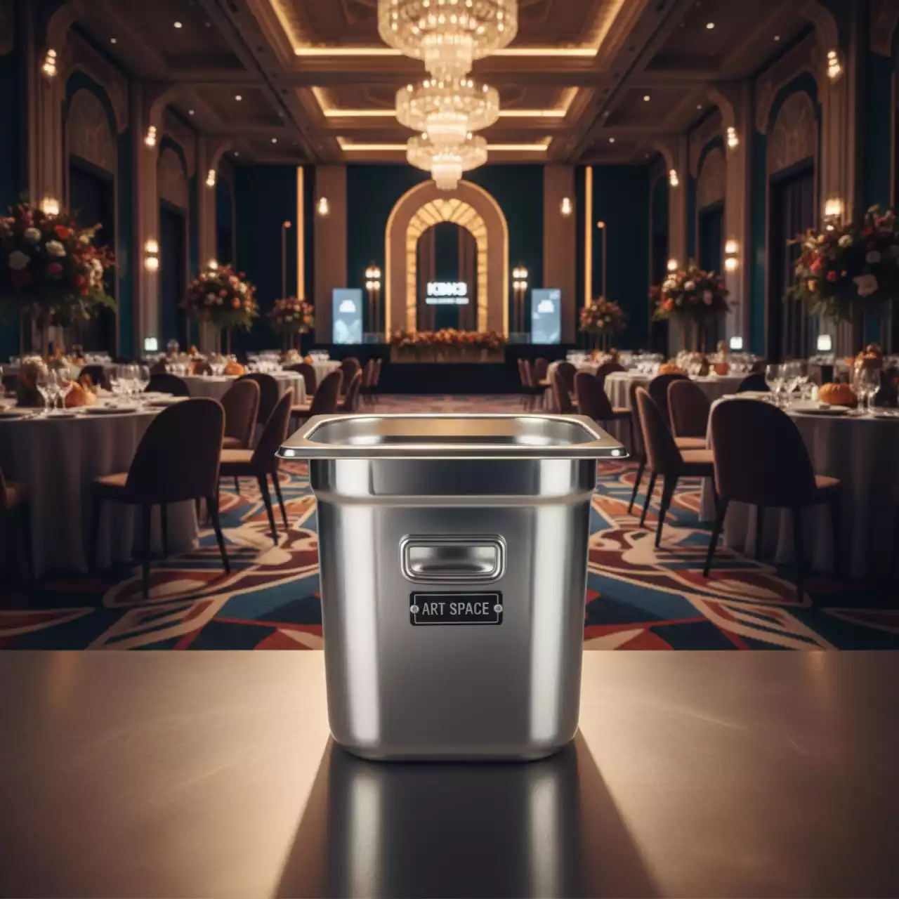 Аренда Гастроемкость G1 2 высота 150 мм в Radisson Blu Resort & Congress Centre — ART SPACE