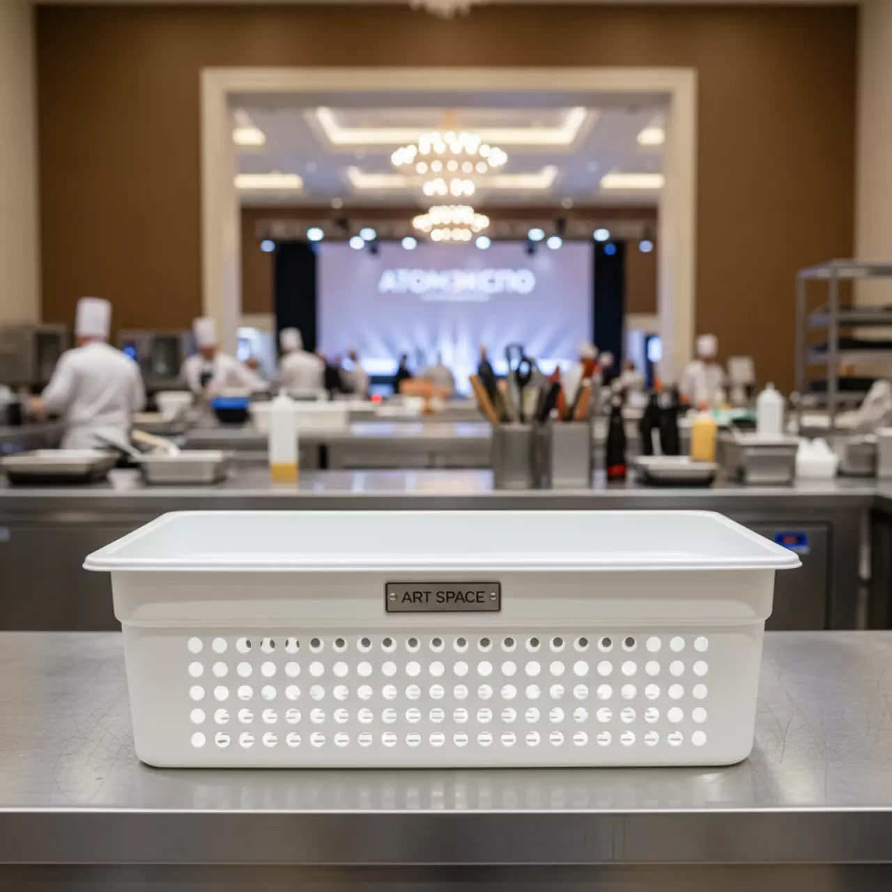 Аренда Гастроемкость GN 1.1 перфорированная 530х325х100 мм в Гранд Отель Поляна — ART SPACE