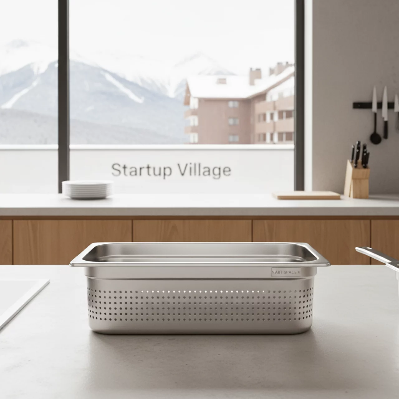 Аренда Гастроемкость GN 1 1 перфорированная 530х325х20 мм в Radisson Hotel Rosa Khutor — ART SPACE