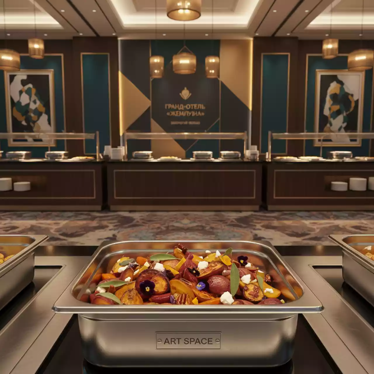 Аренда Гастроёмкость GN 1.3 325х176х100 мм в гранд-отеле «Жемчужина» — ART SPACE