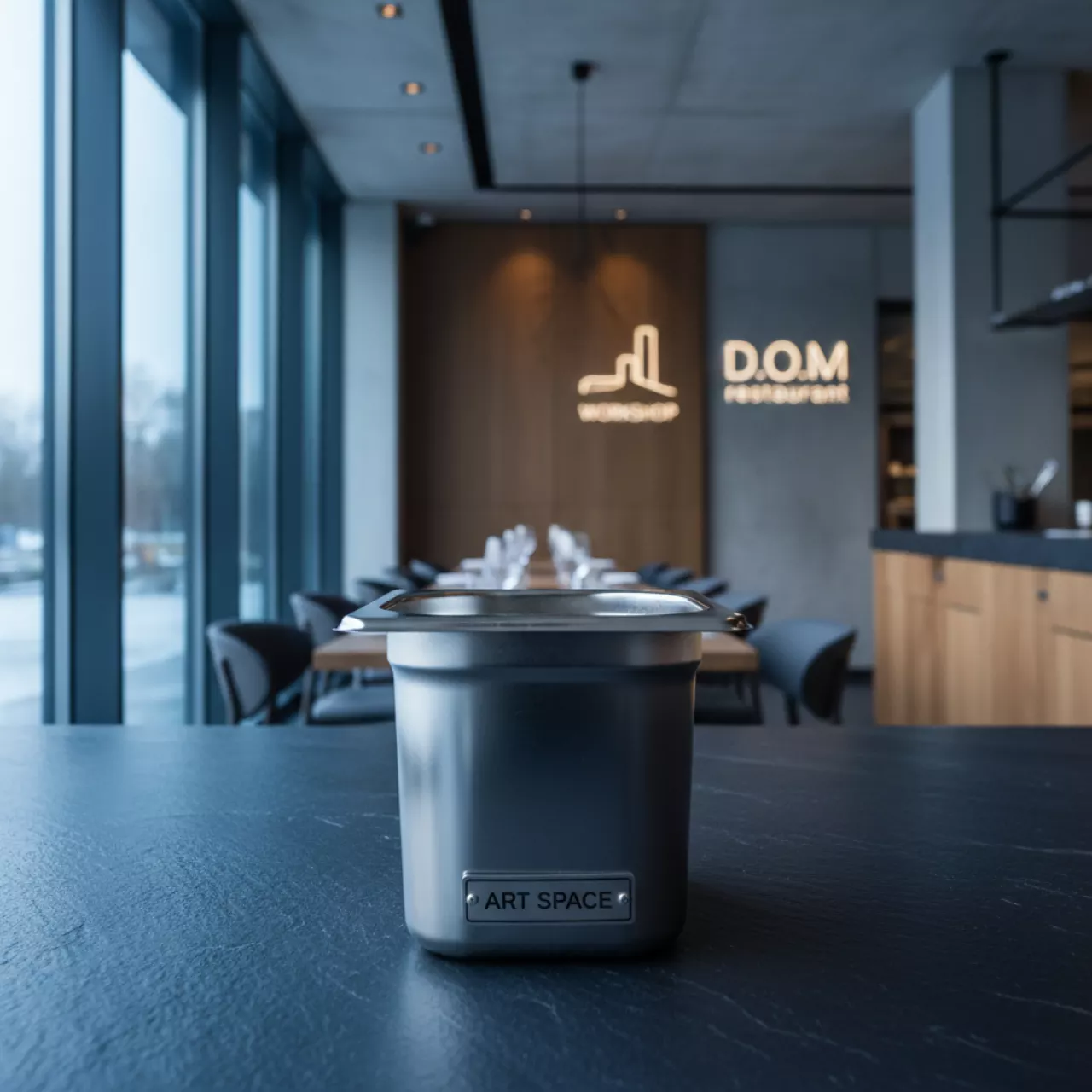 Аренда Гастроёмкость GN 1.4 265х163х65 мм в ресторане «D.O.M» — ART SPACE