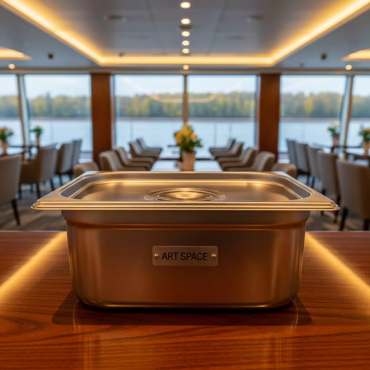 Аренда Гастроемкость GN 1 высота 40 мм на теплоходе «Дагомыс» — ART SPACE