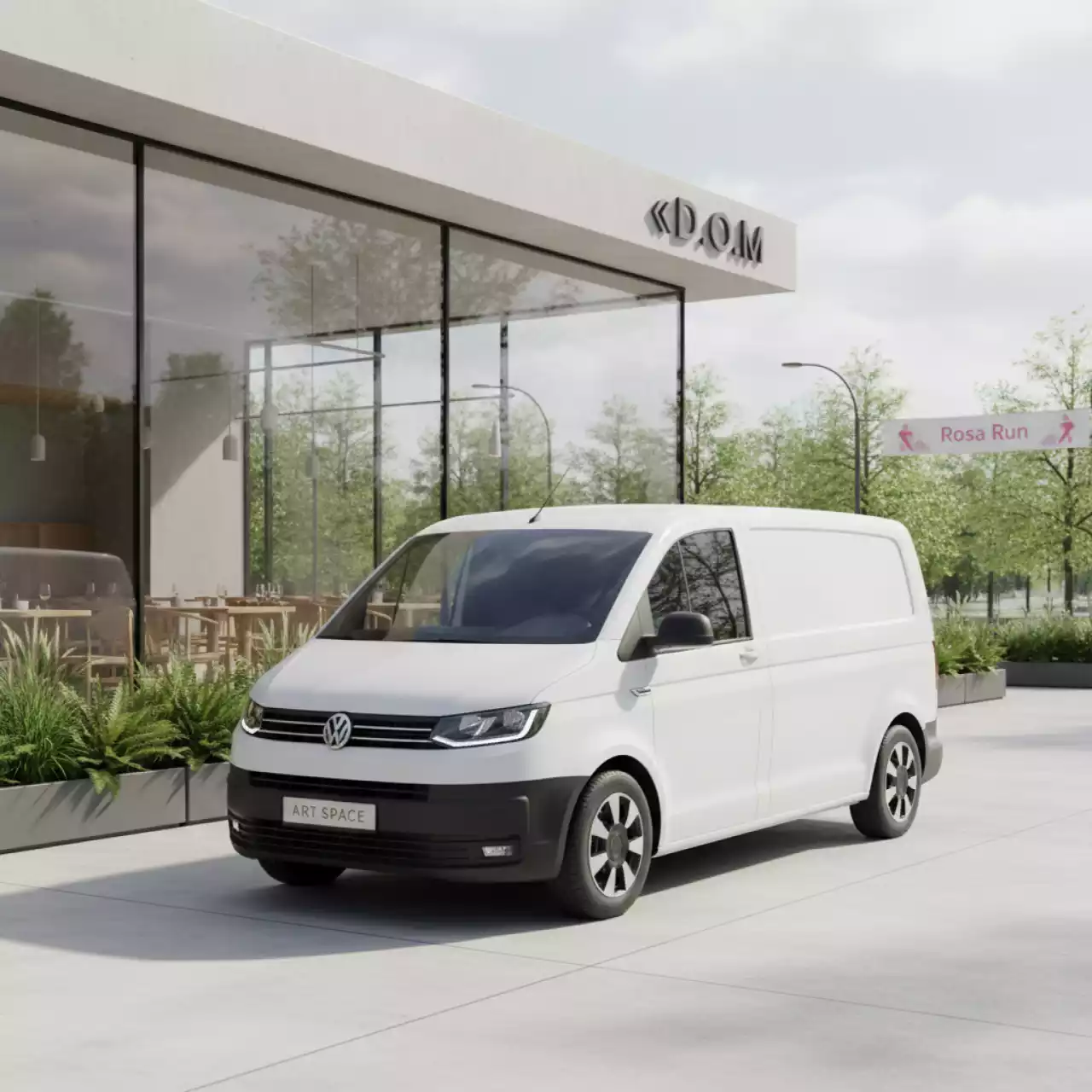 Аренда Газели Next в ресторане «D.O.M» — ART SPACE