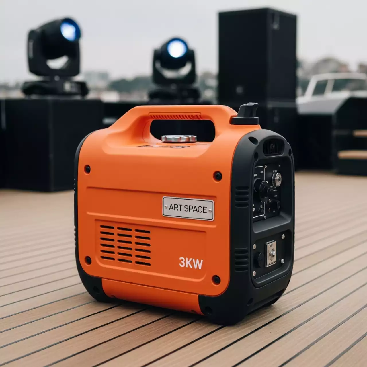 Аренда Генератор 3 кВт на VIP теплоходе (Морпорт Сочи) — ART SPACE