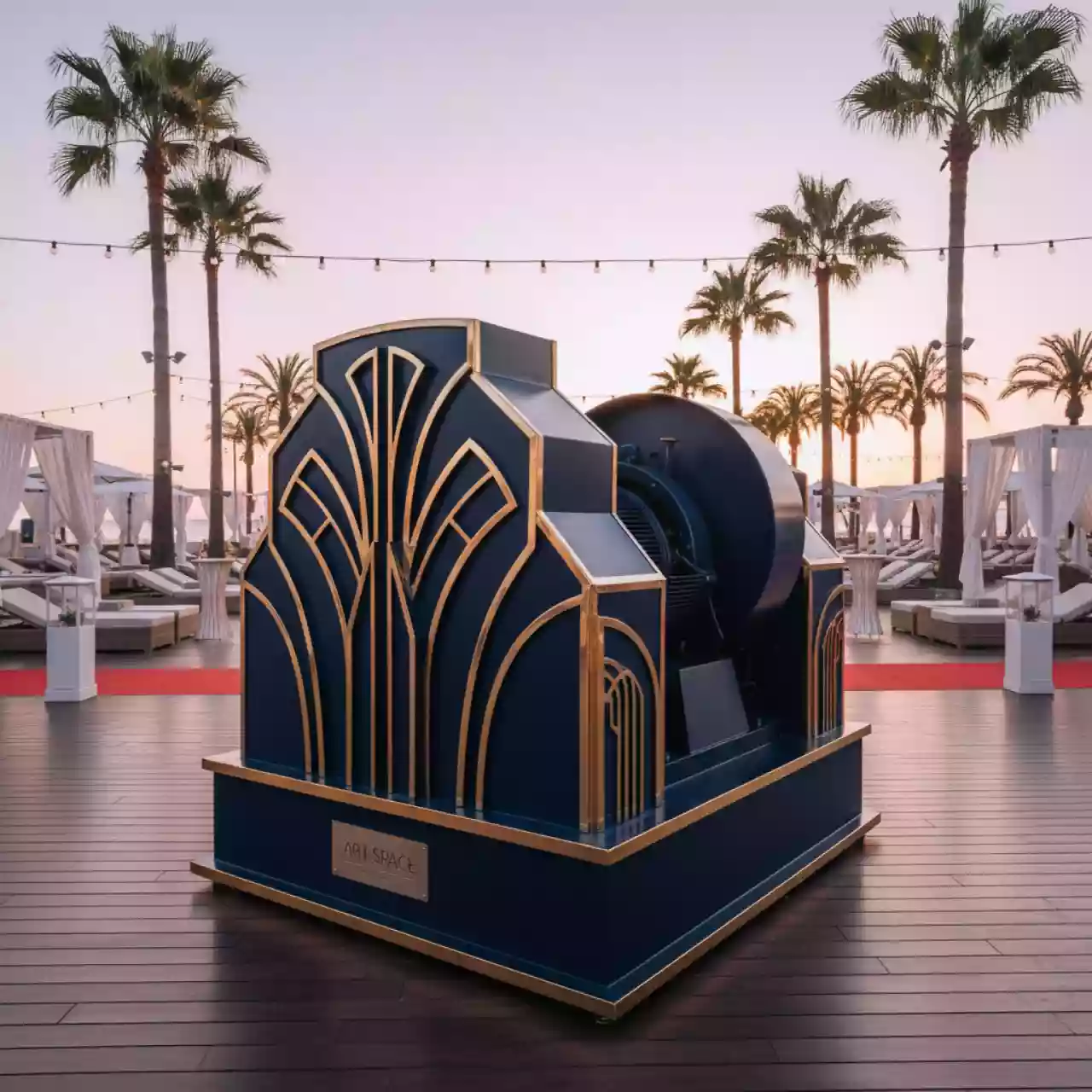 Аренда Генератор 5 кВт в пляжном комплексе VinoGrad — ART SPACE