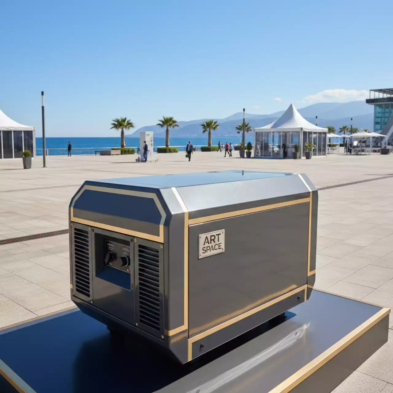 Аренда Генератор бензиновый 220 В 7,8 кВт на Имеретинской набережной — ART SPACE