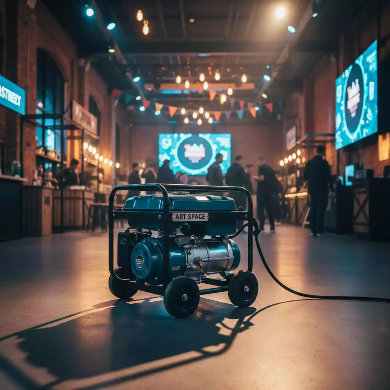 Аренда Генератор бензиновый 2,5 кВт в конгресс-холле отеля Жемчужина — ART SPACE
