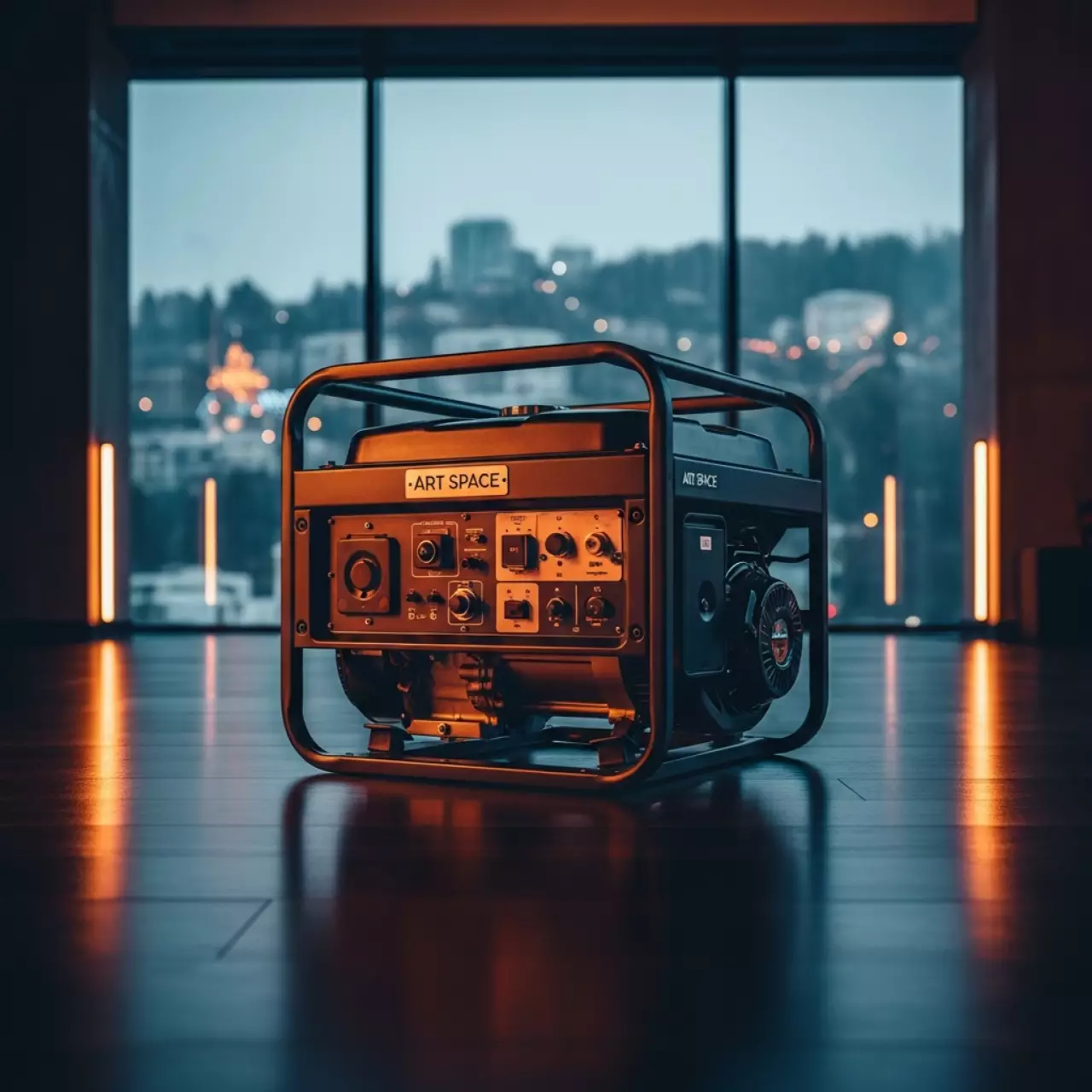 Аренда Генератор бензиновый FoxWeld Varteg G2500 2 кВт в отеле «Звездный» — ART SPACE