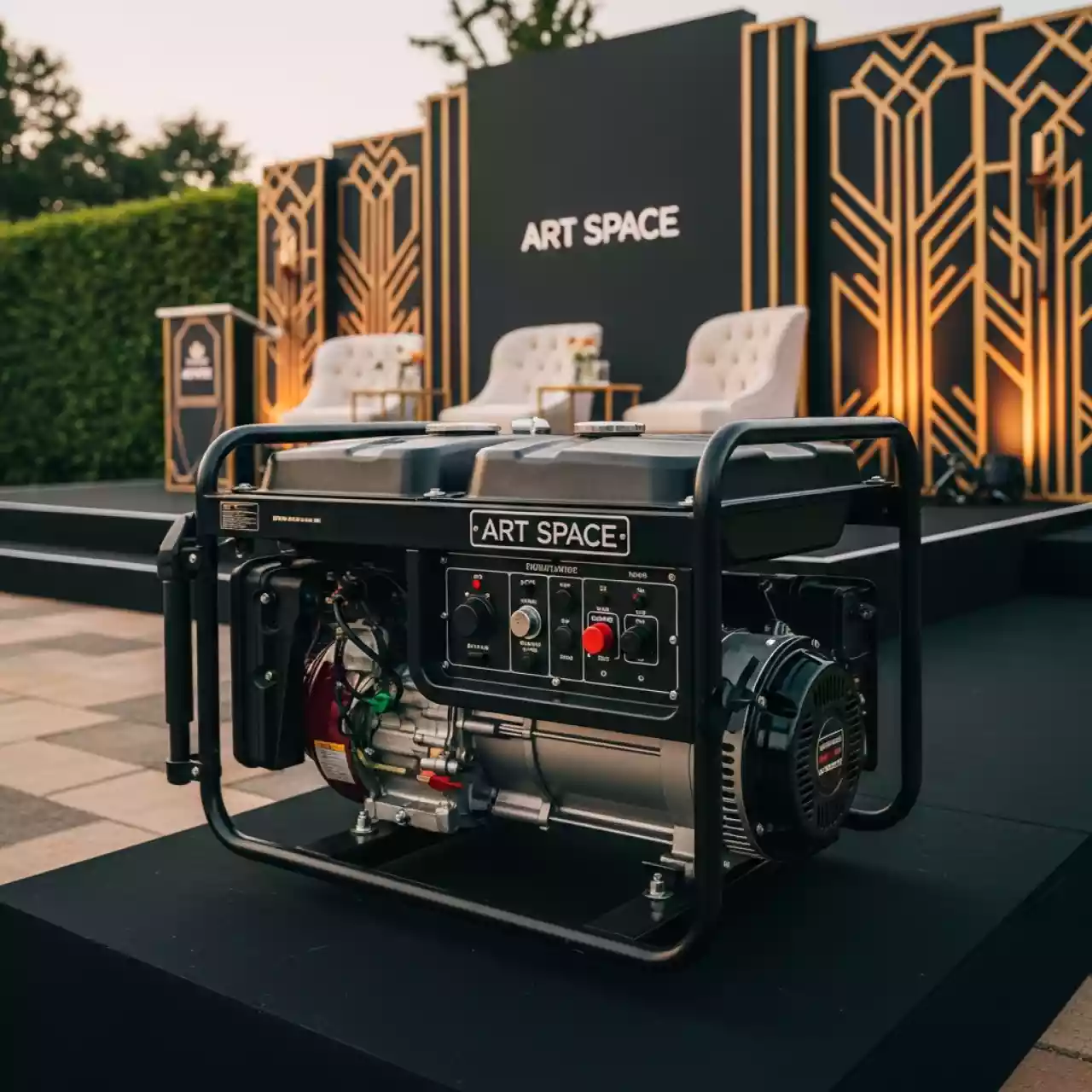 Аренда Генератор бензиновый Sturm PG 8765NE в Alpha Sirius — ART SPACE