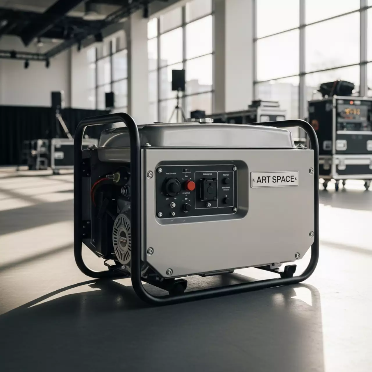 Аренда Генератор бензиновый Varteg G6500 6,0 кВт в VK Stadium Sirius — ART SPACE