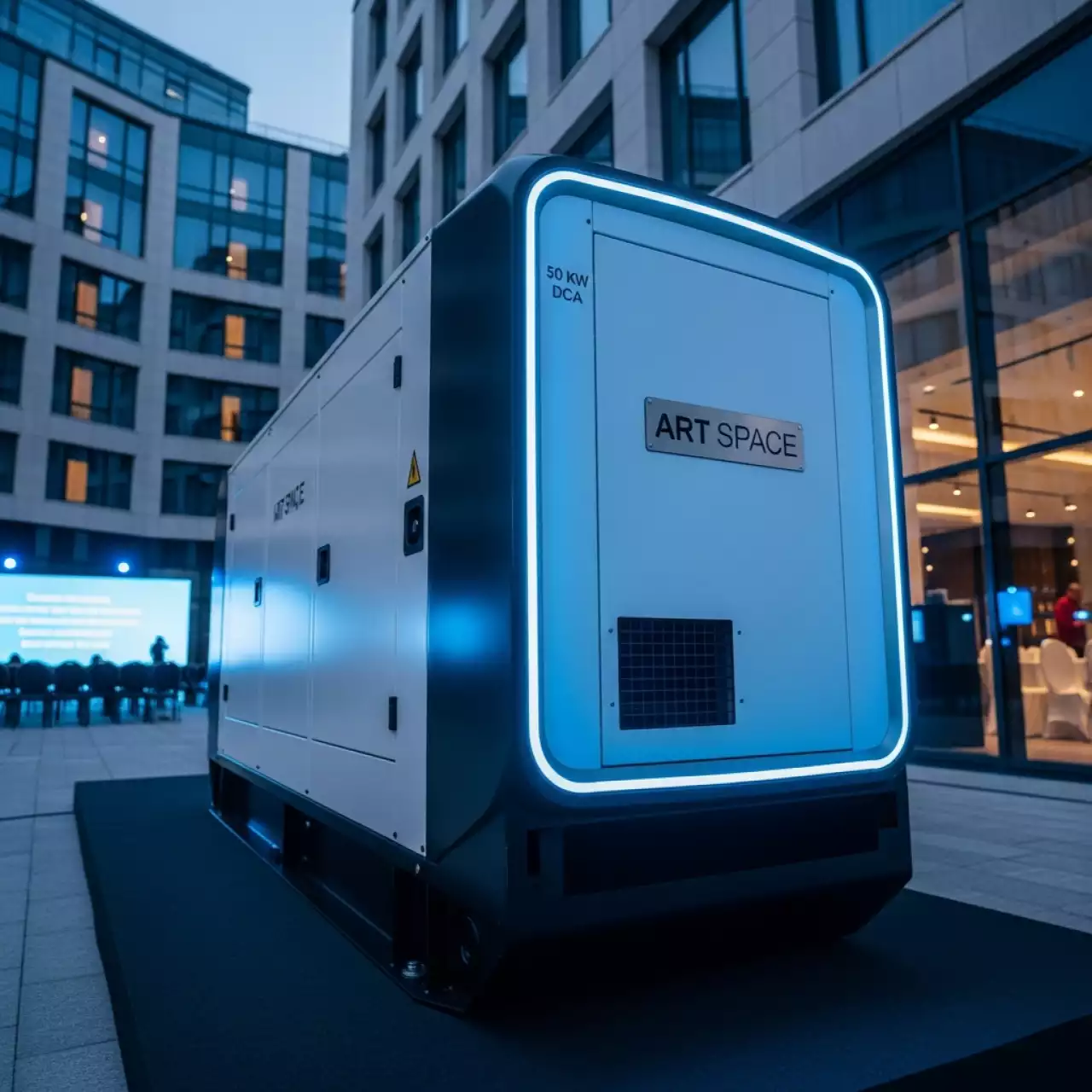 Аренда Генератор дизельный 50 кВт DCA в отеле Hyatt Regency Sochi — ART SPACE