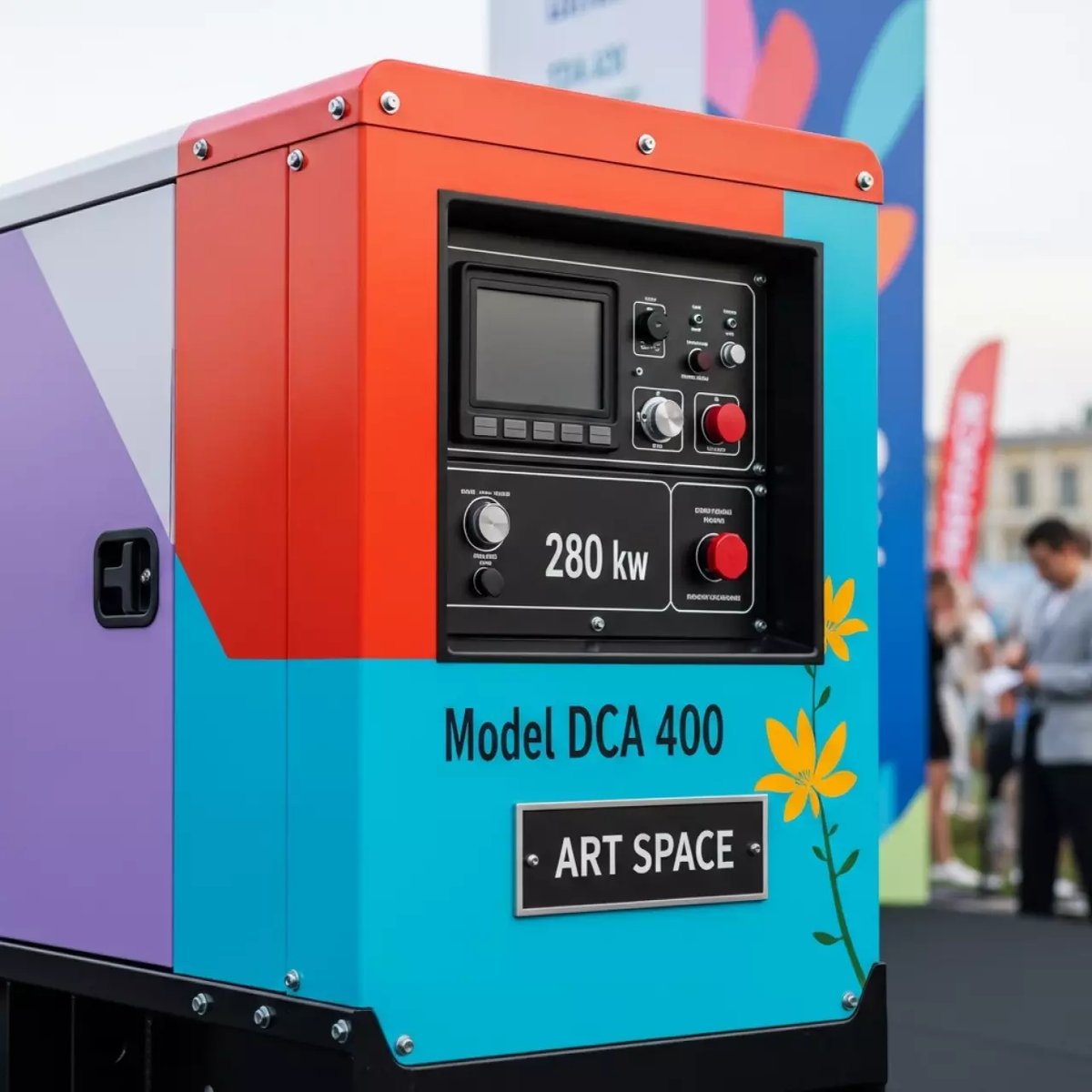 Аренда Генератор дизельный DCA 400 280 кВт в санатории «Октябрьский» — ART SPACE