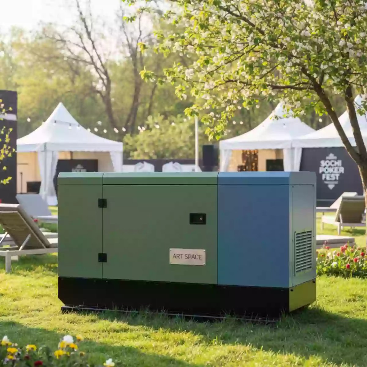 Аренда Генератор дизельный Denyo DCA 125 110 кВА 88 кВт в Alpha Sirius — ART SPACE