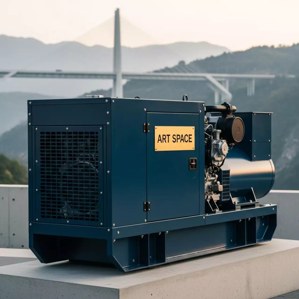 Аренда Генератор дизельный KAMA в Skypark Sochi — ART SPACE