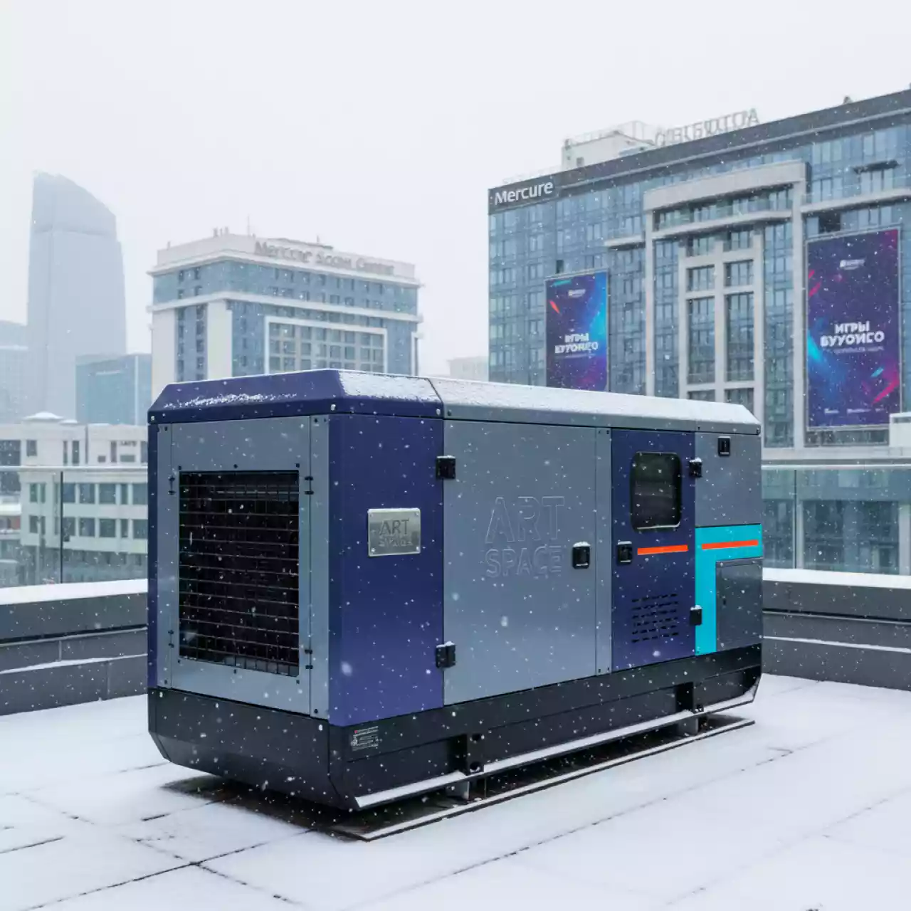 Аренда Генератор дизельный от 10 кВт в Mercure Сочи Центр — ART SPACE