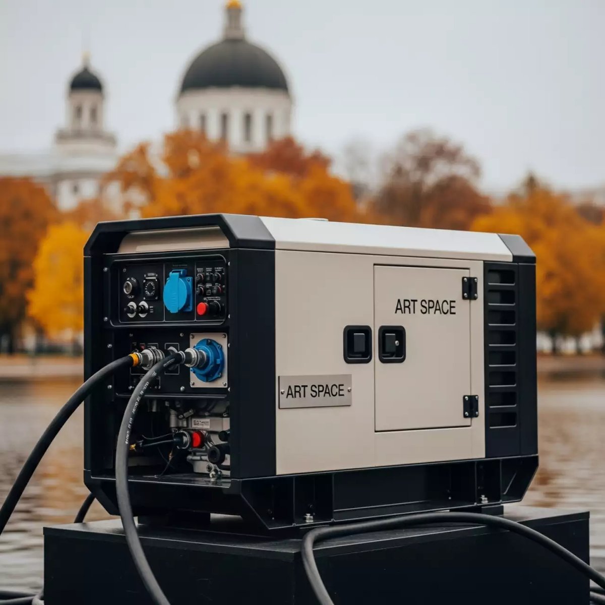 Аренда Генератор дизельный в Зимнем театре — ART SPACE